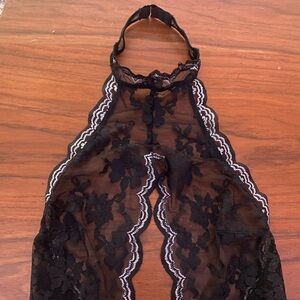 VS Black Lace Teddy